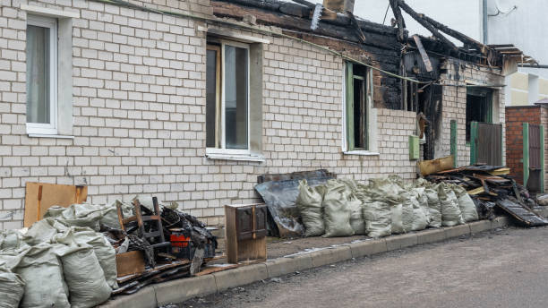Professional Emergency Fire Cleanup technician working in Merion Station, PA